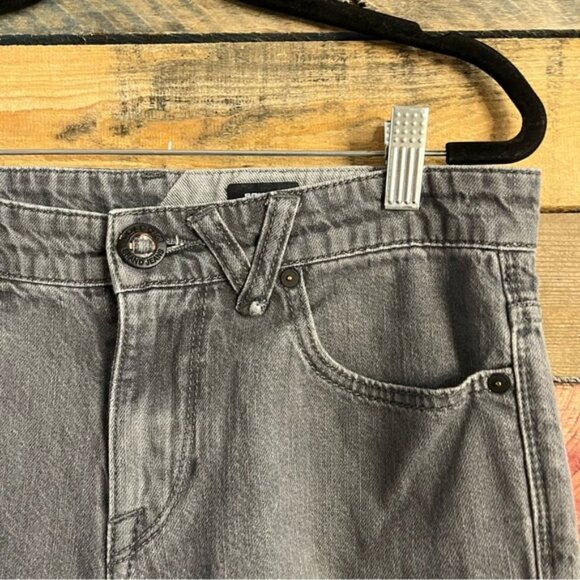 Volcom Solver‎ Modern Straight Gray Jeans Size 29 - Picture 4 of 12